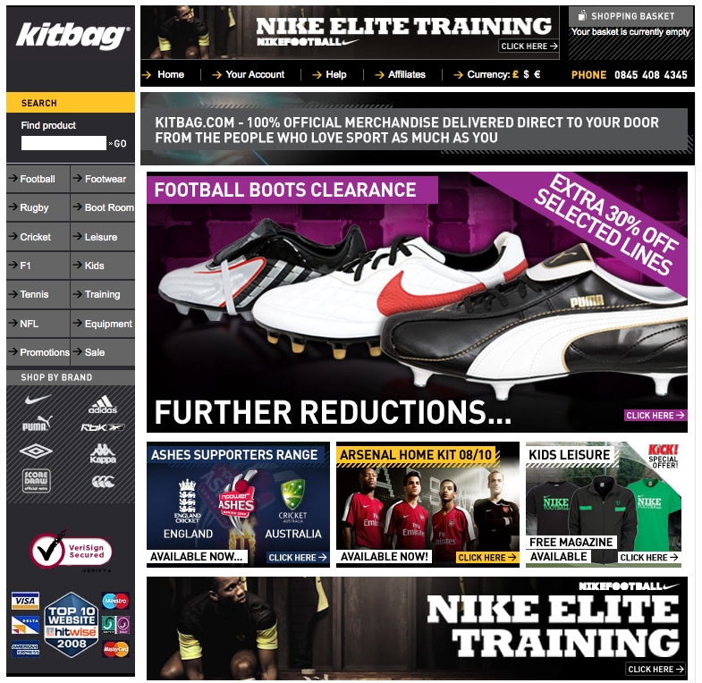 JD Sports set to snap up online sports retailer Kitbag