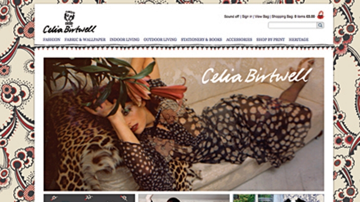 Celia Birtwell opens vintage web store