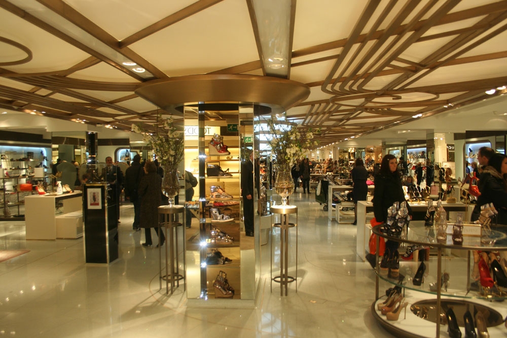 Harrods London, Women's Shoe Department