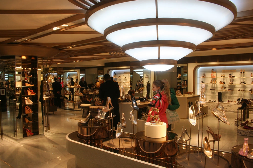 Harrods London, Women's Shoe Department