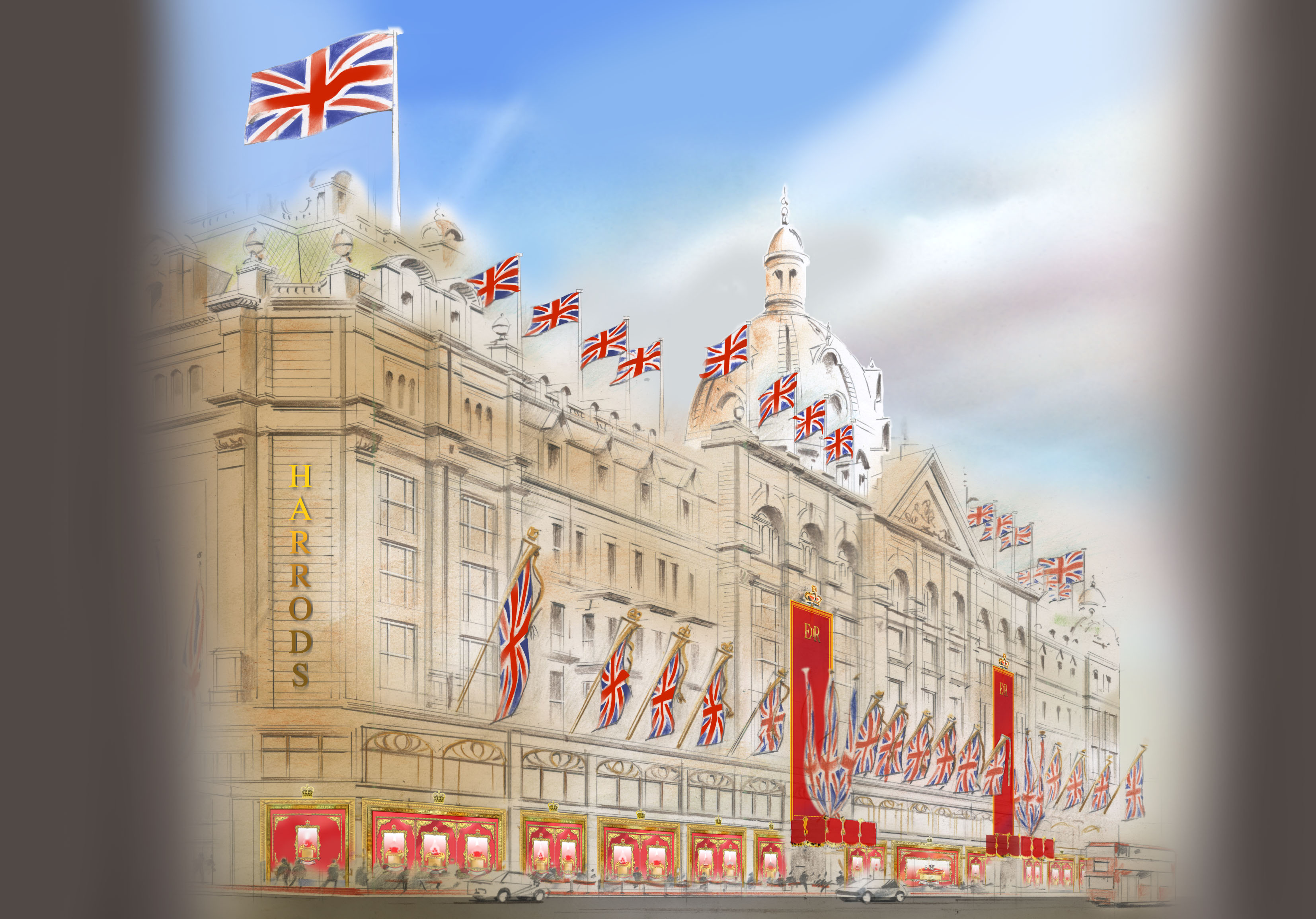 Harrods launches Diamond Jubilee celebrations
