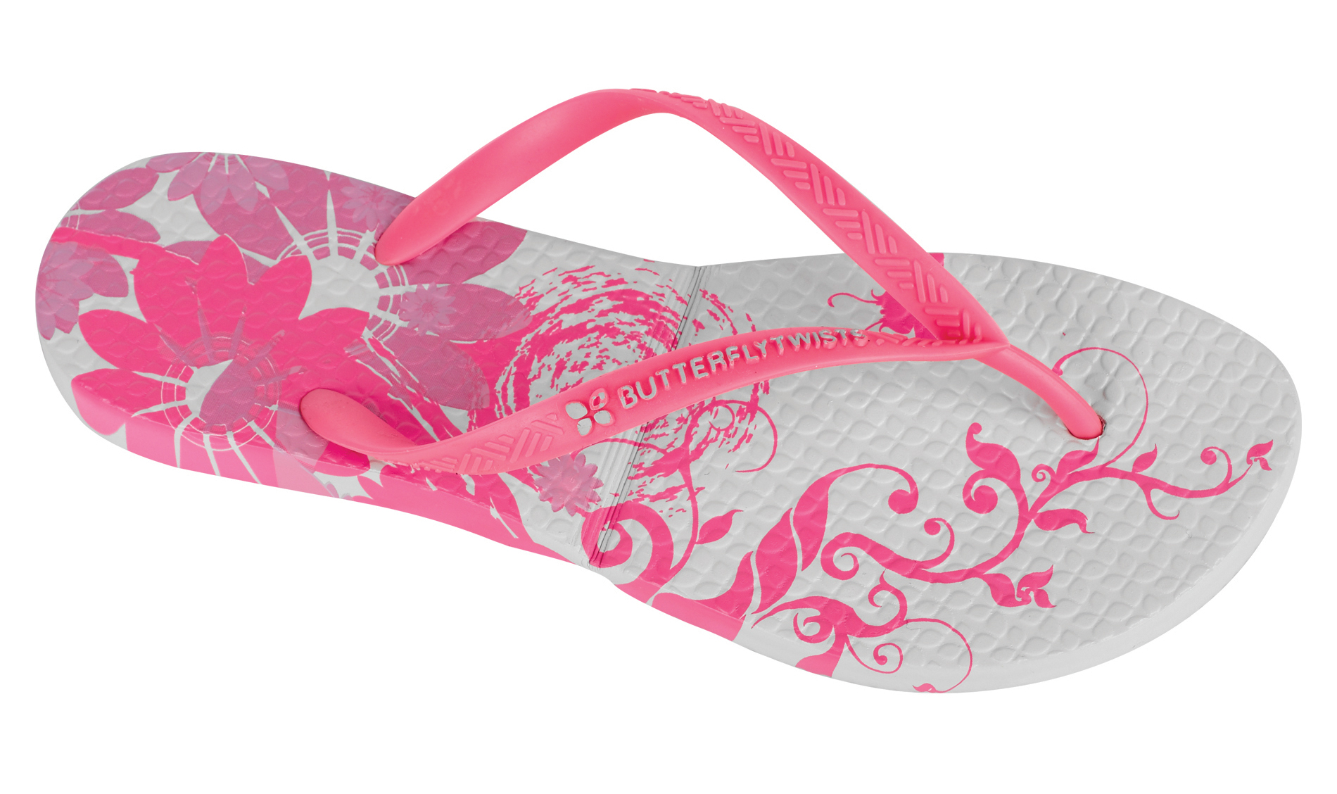 inc butterfly flip flops