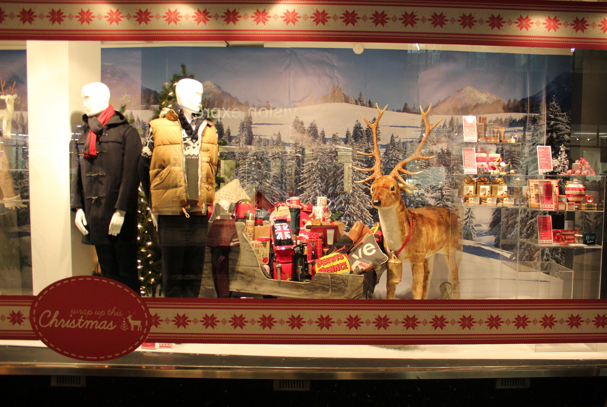 Christmas window competition Oldrids