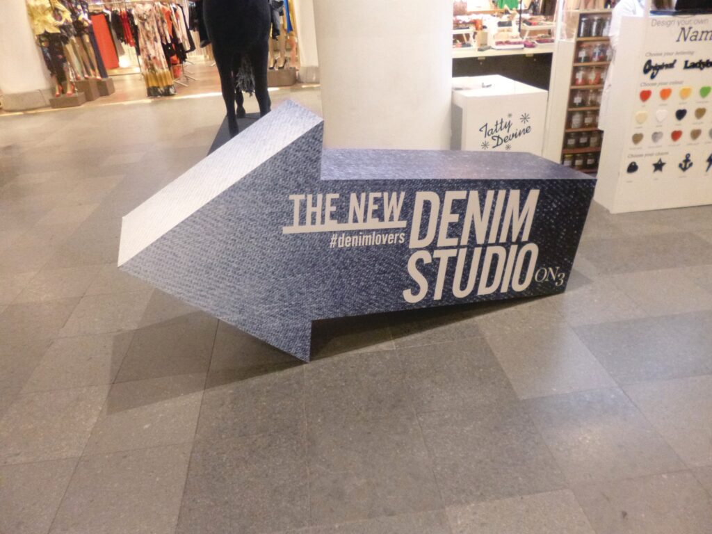 Primark denim, Selfridges