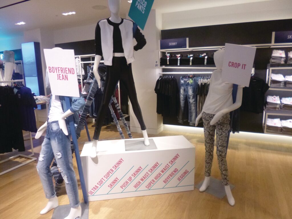 Primark denim, Selfridges