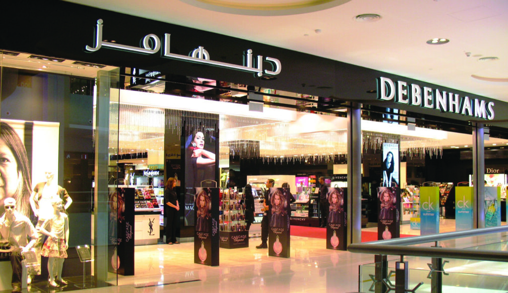 Debenhams restructures to build for overseas growth