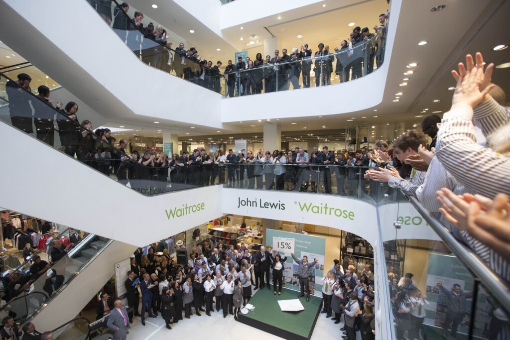 Video Watch John Lewis staff learn about their 15 bonus