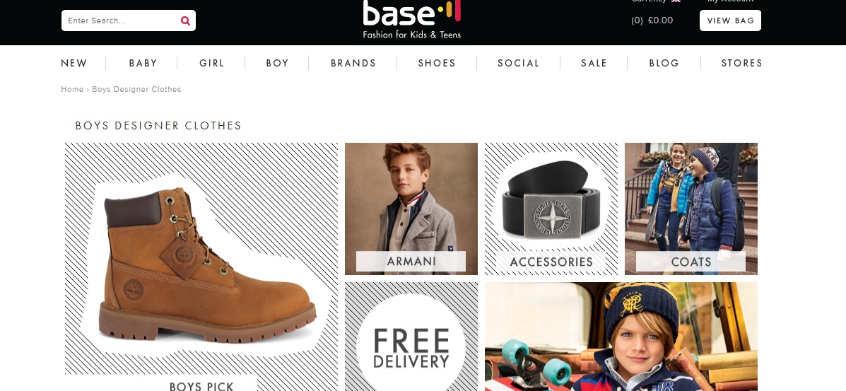 Base Childrenswear brings men’s style to kids' clothing