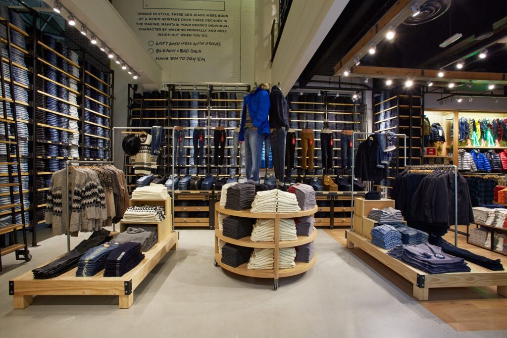 Exclusive first look American Eagle's debut UK store