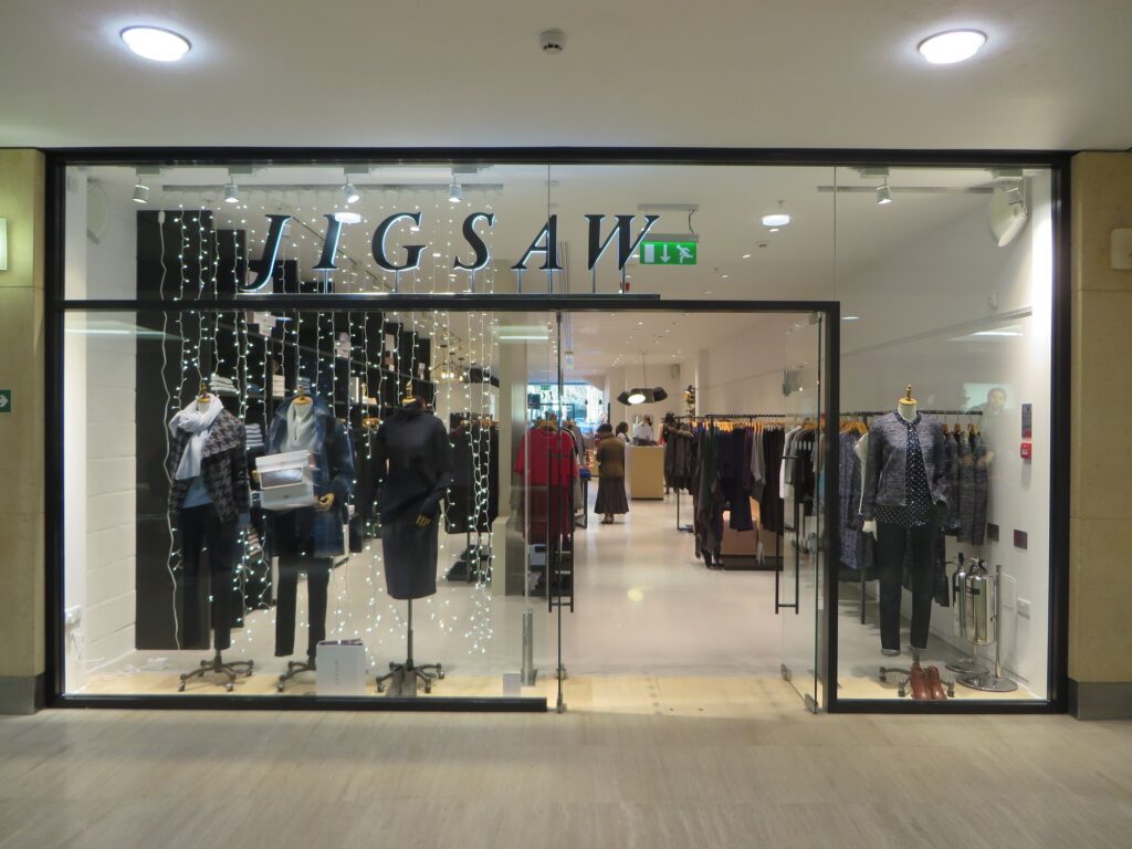 Jigsaw opens store with café in Milton Keynes