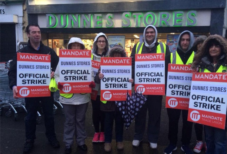 6,000 Dunnes Stores workers strike over pay and contracts