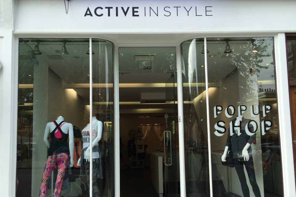 Fitness label ActiveInStyle opens London pop-up