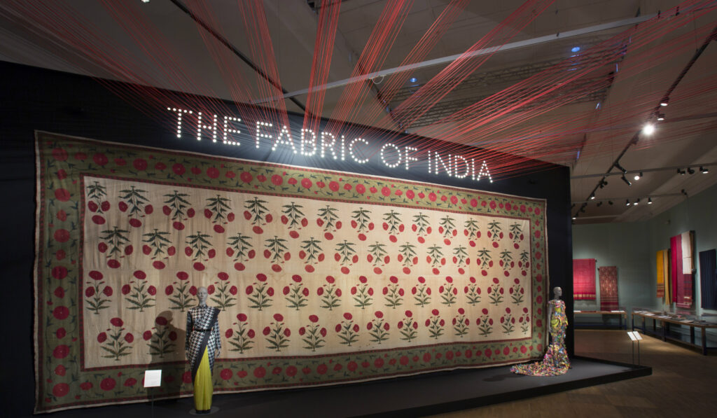 Video Inside V&A's The Fabric of India