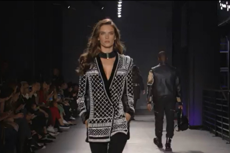 H&M x Balmain collab
