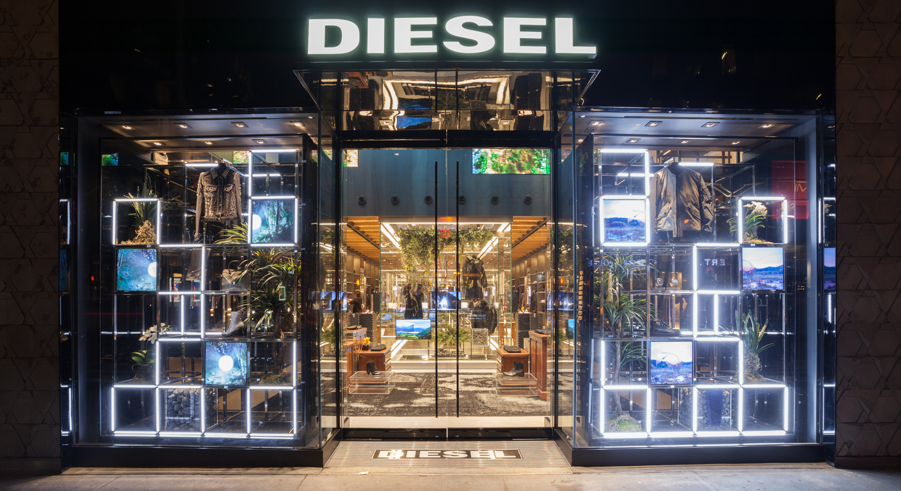 First look Diesel unveils new store concept