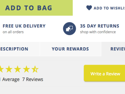 Customer reviews