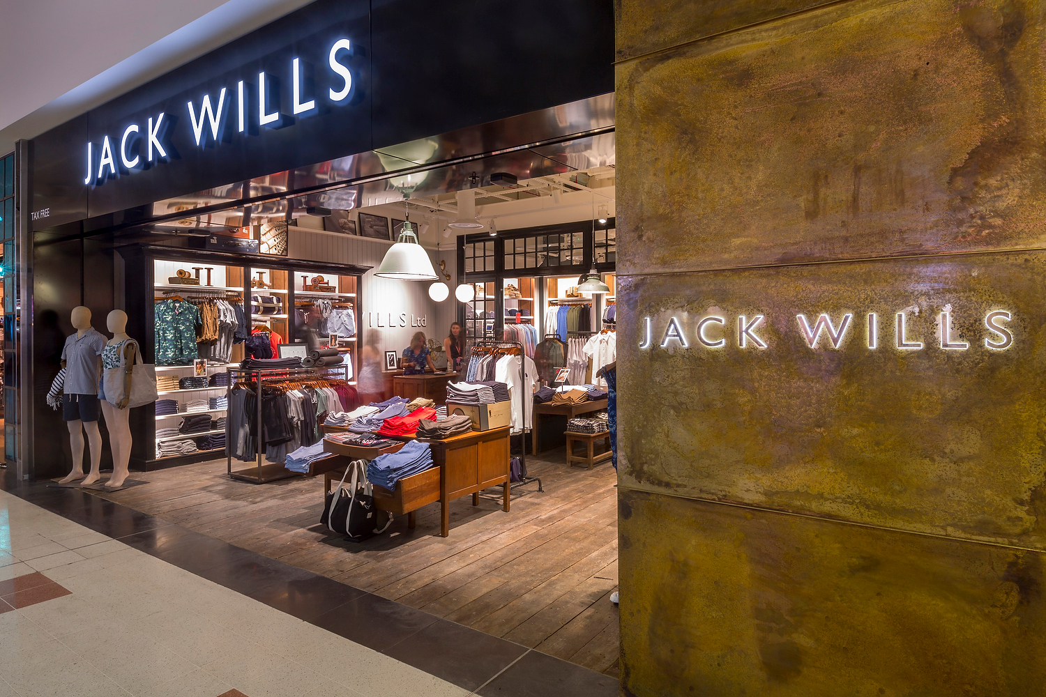 Jack Wills Gatwick store launch takes off