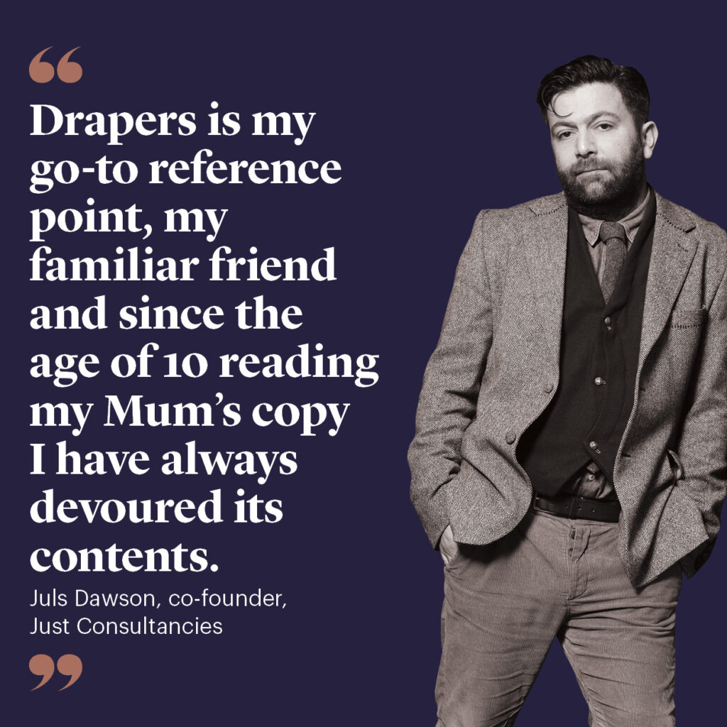 What Drapers means to the fashion elite