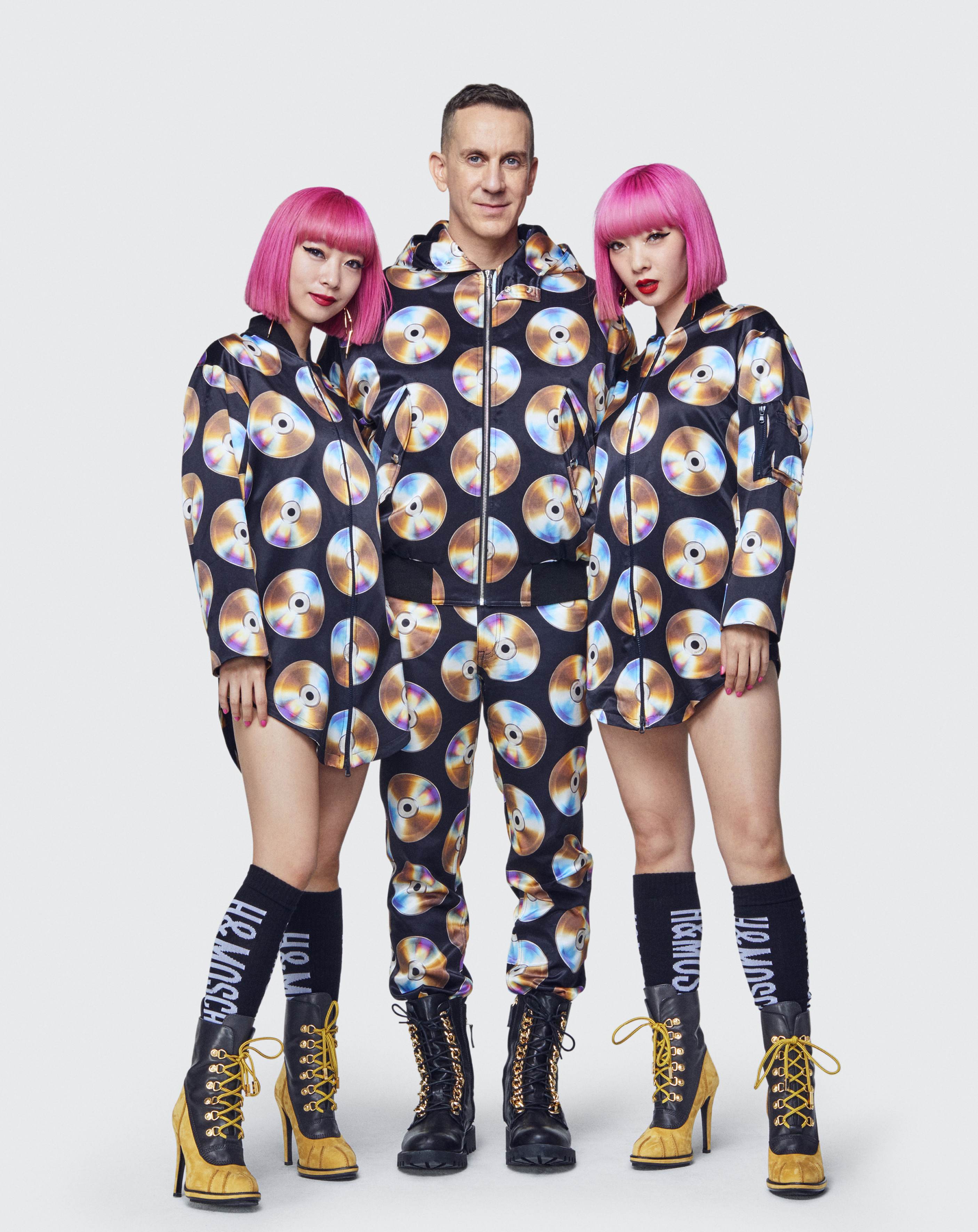 H＆M MOSCHINO MOSCHINO x H+M 'H&MOSCHINO' Designer Jeremy Scott T-Shirt w