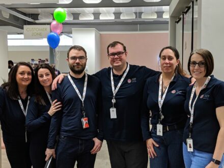 Shop direct new customer service team