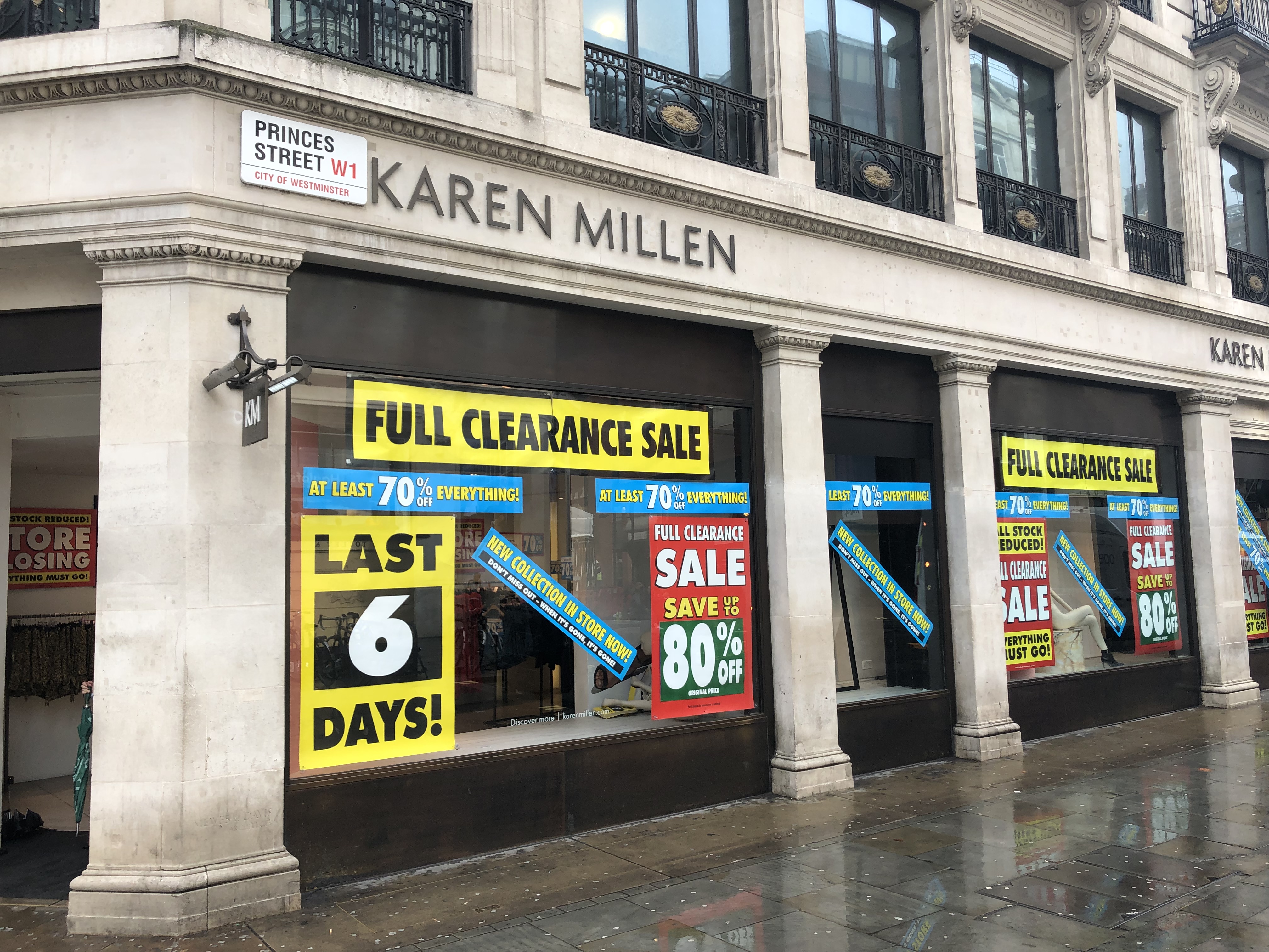 karen millen Regent Street