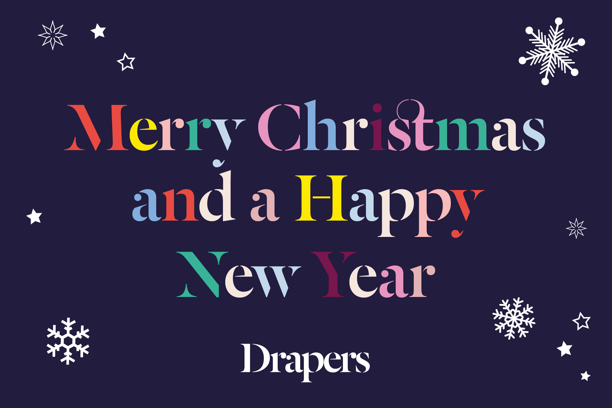 Merry Christmas from Drapers