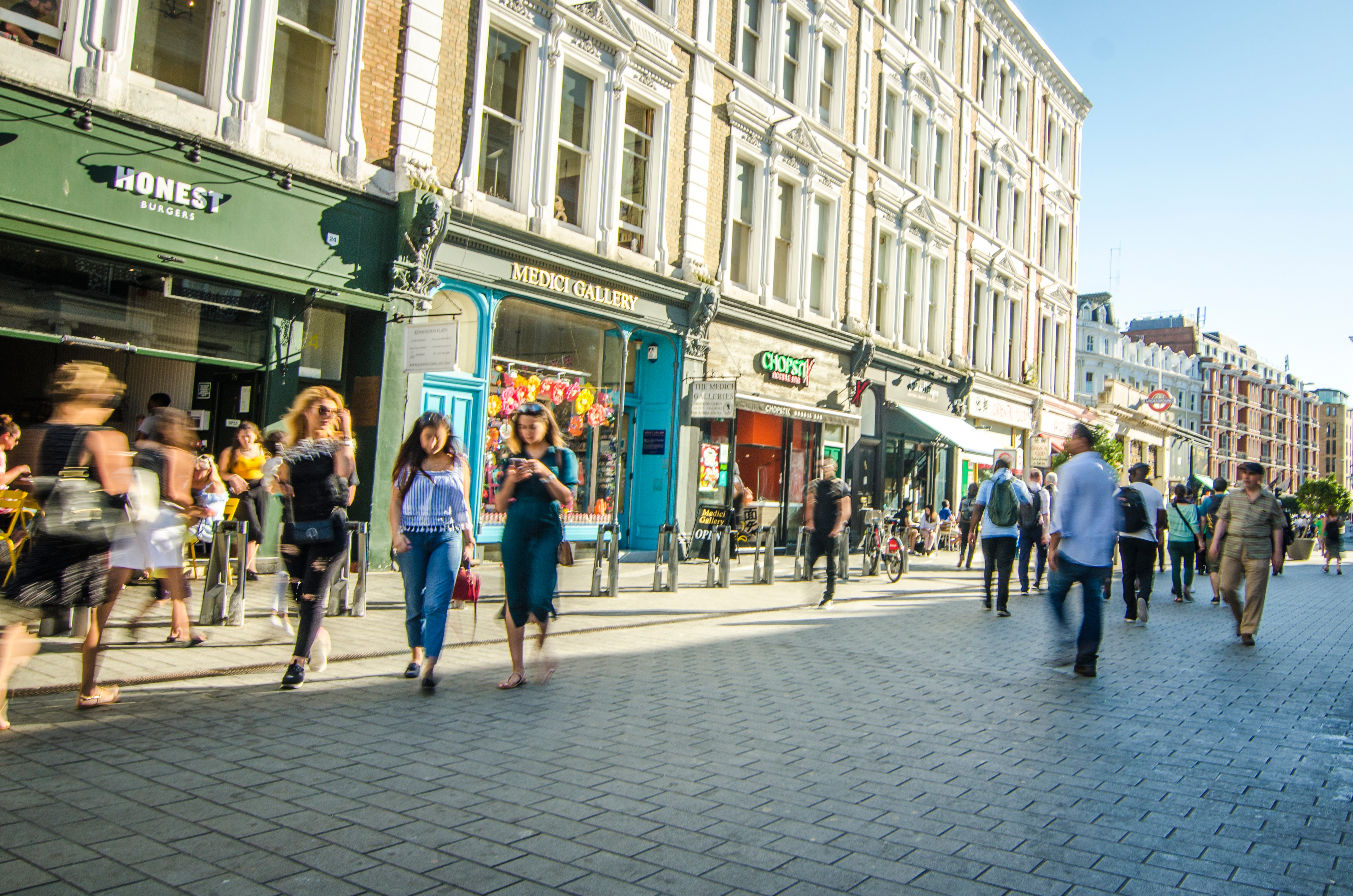 Retailers celebrate heatwave