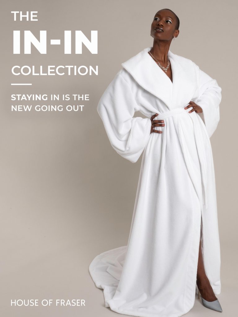 House of Fraser launches 'staying inin' collection