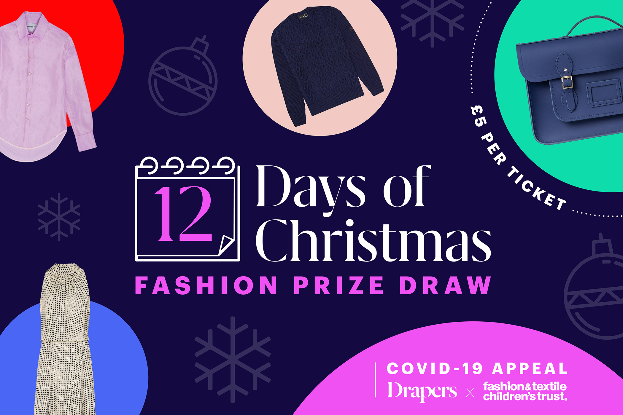 Drapers launches 12 Days of Christmas charity prize draw