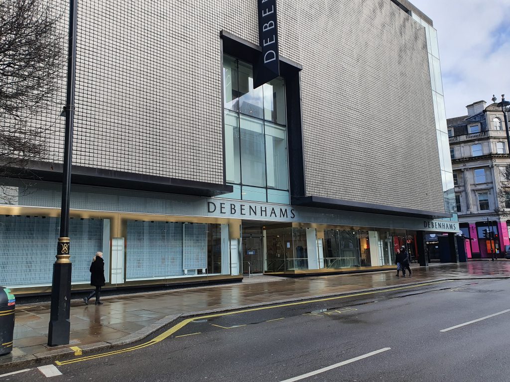 Debenhams to reopen for closing down Sale