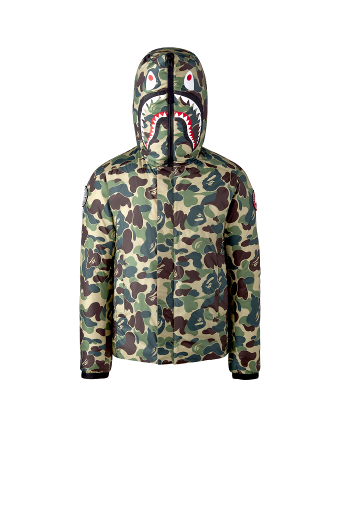 First look Canada Goose x A Bathing Ape