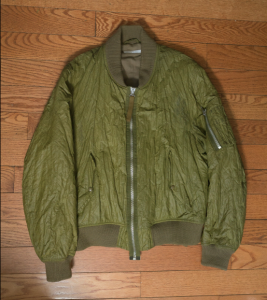 Helmut Lang MA1 bomber jacket