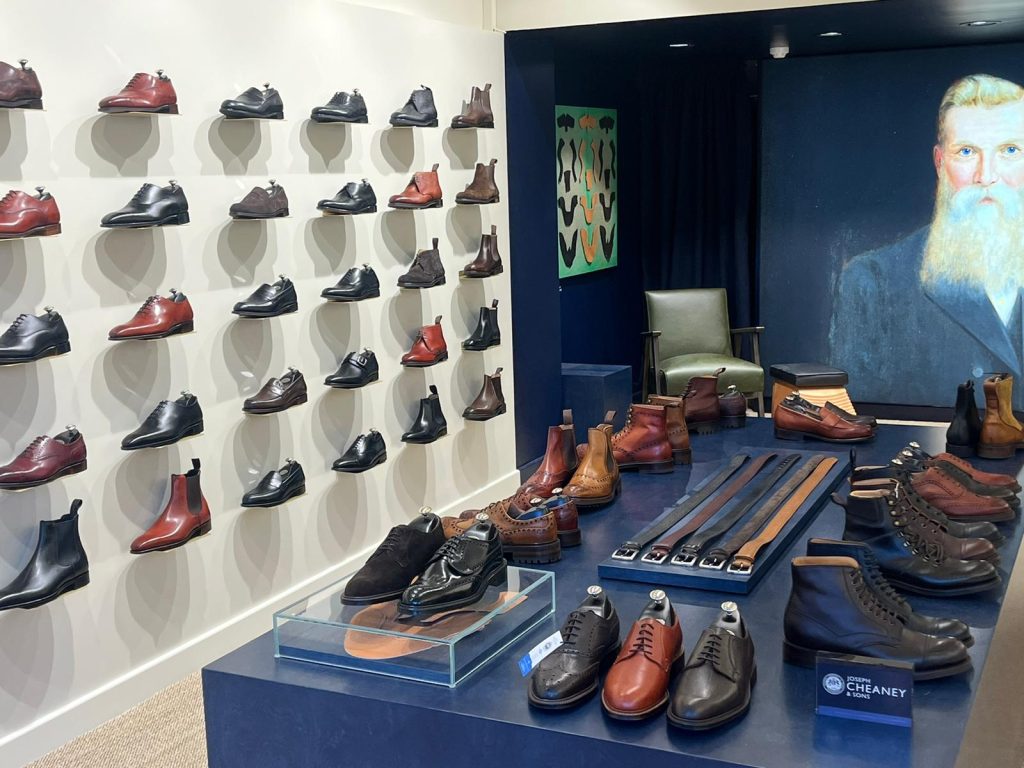 First look Joseph Cheaney opens stores in London and Edinburgh