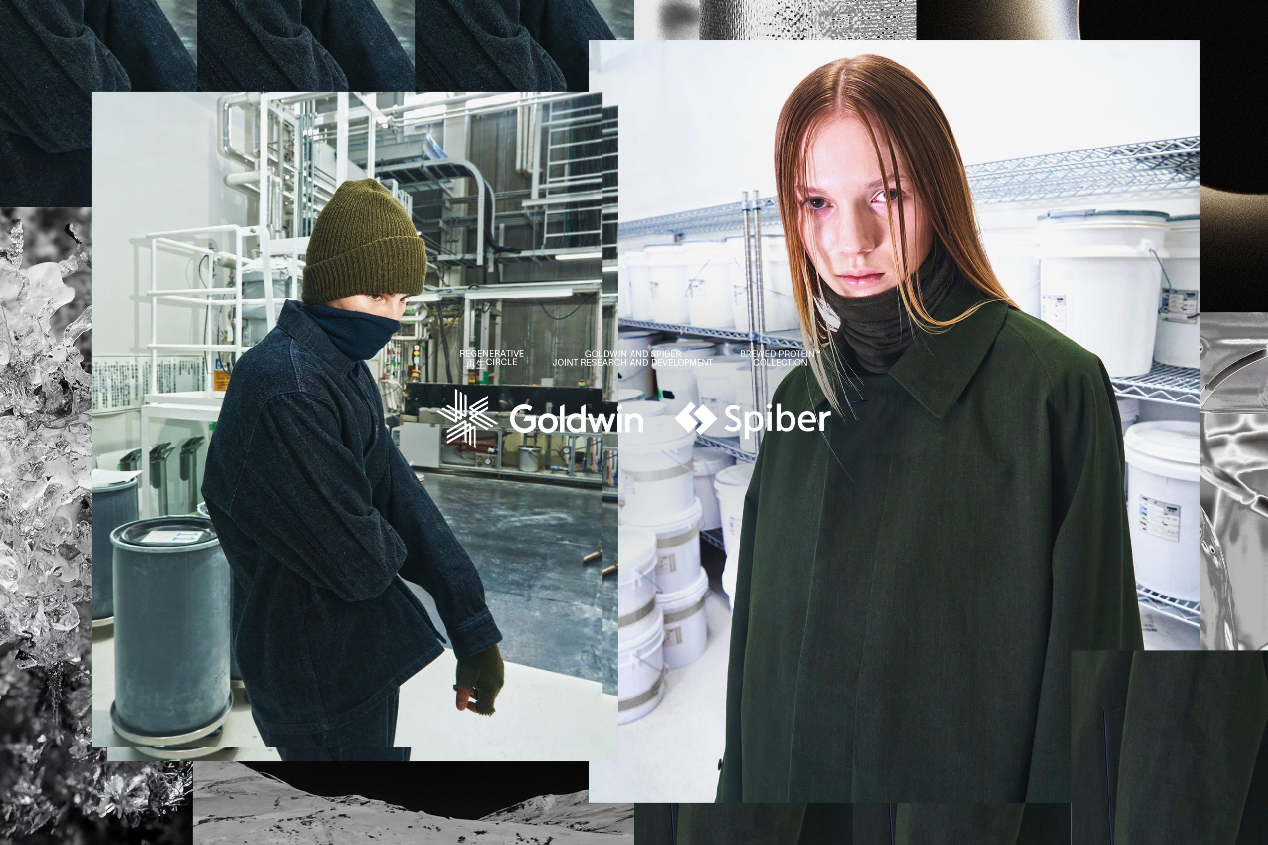 First look: Goldwin's collection made with brewed protein fibres