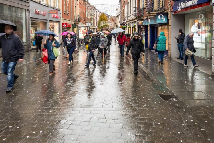Retailers react to falling temperatures and wet weather