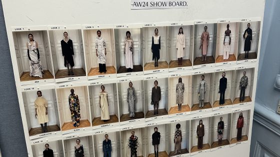 Backstage at Stine Goya's colourful Copenhagen AW24 show - Vimarsana News