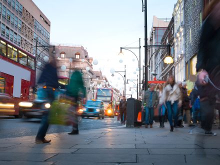 Image of UK high street
