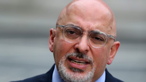 Ex-chancellor Nadhim Zahawi in the running to chair Very Group - Vimarsana News