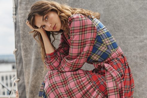 Boden - Alba Check Maxi Dress