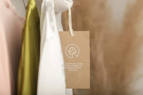 Clothing tag sustainability