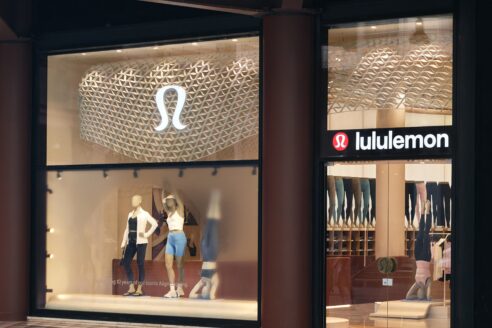 Lululemon first store in Italy