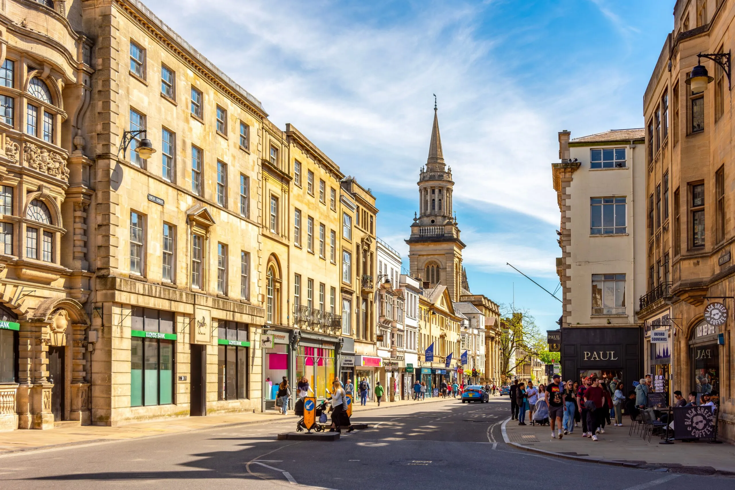Where are people spending on the high street?