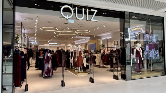 Quiz to shutter all remaining stores this weekend