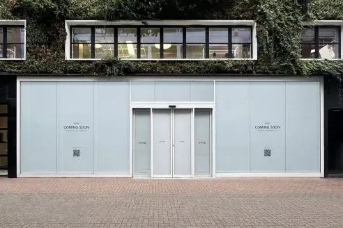 Arne pop-up on 10 Carnaby Street