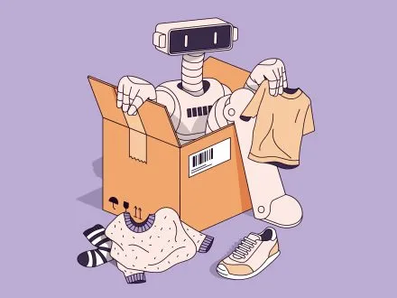 How can robots reduce returns Drapers November 2025 ILLUSTRATION BY CELINA LUCEY