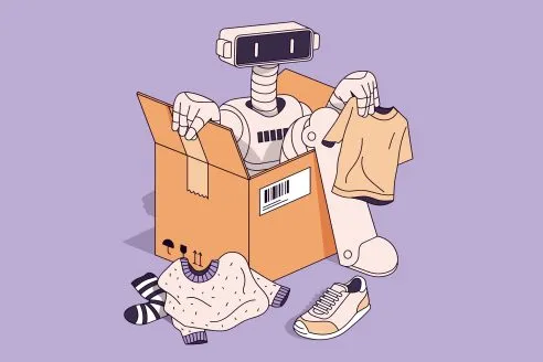 How can robots reduce returns Drapers November 2025 ILLUSTRATION BY CELINA LUCEY