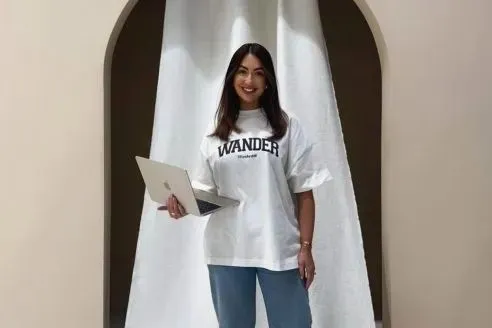Wanderdoll's founder Ainsleigh-Paige Sutherland