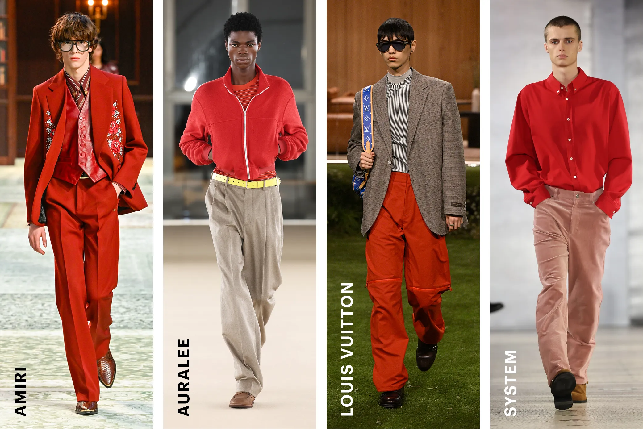 paris fashion week red dress man Paris Men's Week cheat sheet: Autumn/Winter 2025