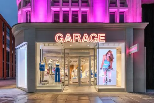Garage's new Oxford Street store