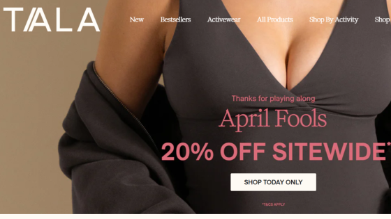 Topshop, Tala and Ann Summers: Fashion retail’s April Fool’s Day pranks